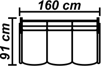 Canapea 3L Fixă