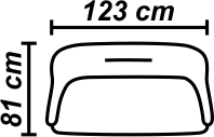 Banchetă 2L Chester